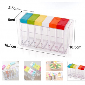 Set condimentero x 6