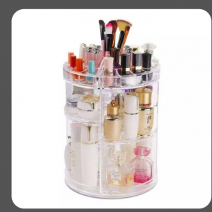 Organizador giratorio de cristal