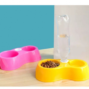 Comedero bebedero para mascotas