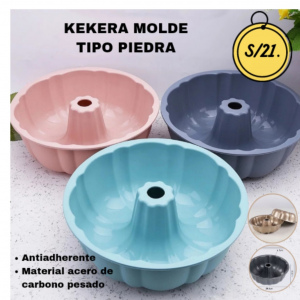 Kekera molde tipo piedra